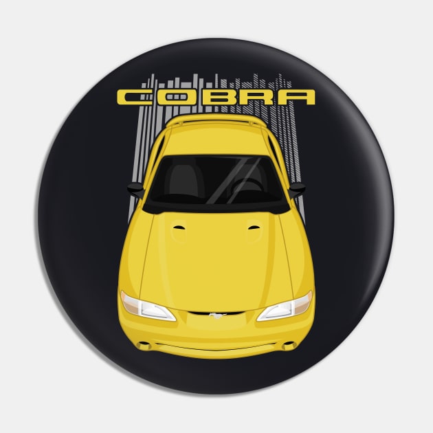 Mustang Cobra 1994 to 1998 SN95 - Yellow Pin by V8social