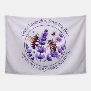 Save the bees, beekeepers Tapestry