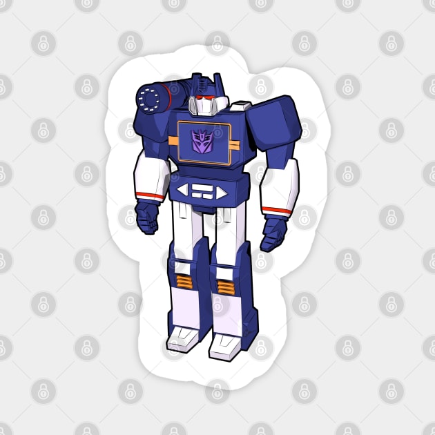 Soundwave the Decepticon! Transformers Magnet TeePublic