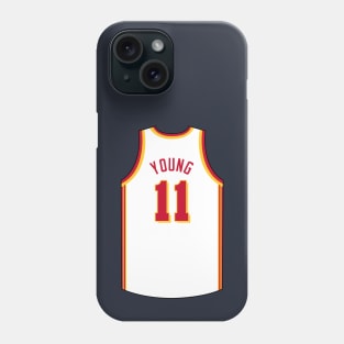 Trae Young Atlanta Jersey Qiangy Phone Case