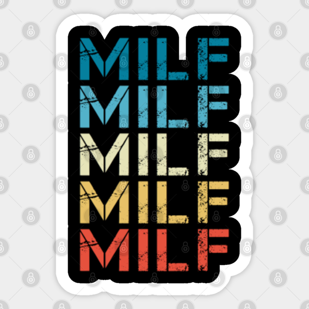 Man I Love Farming Milf Meme Retro Vintage Farmer Man I Love Farming Sticker Teepublic