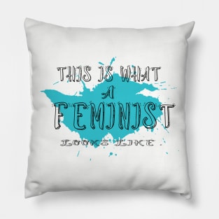 This is what a feminist looks like t-shirt for girls and women feminist Pillow