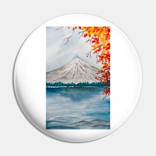 Mount Fuji Pin