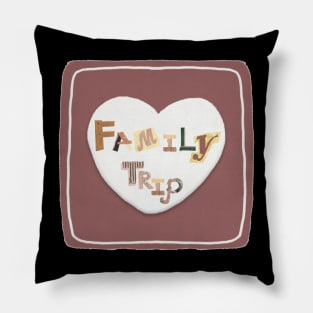 Family Trip Pillow