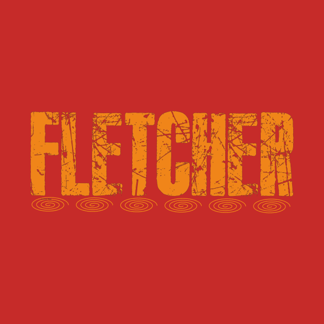 Fletcher by vacation at beach