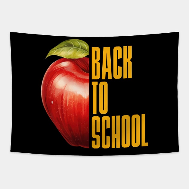 Back to School Apple Tapestry by DanielLiamGill