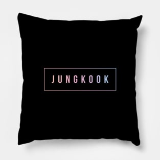 Jungkook BTS Shirt | Simple Junkook fan t-shirt Pillow