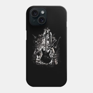 Guitar Collage Phone Case