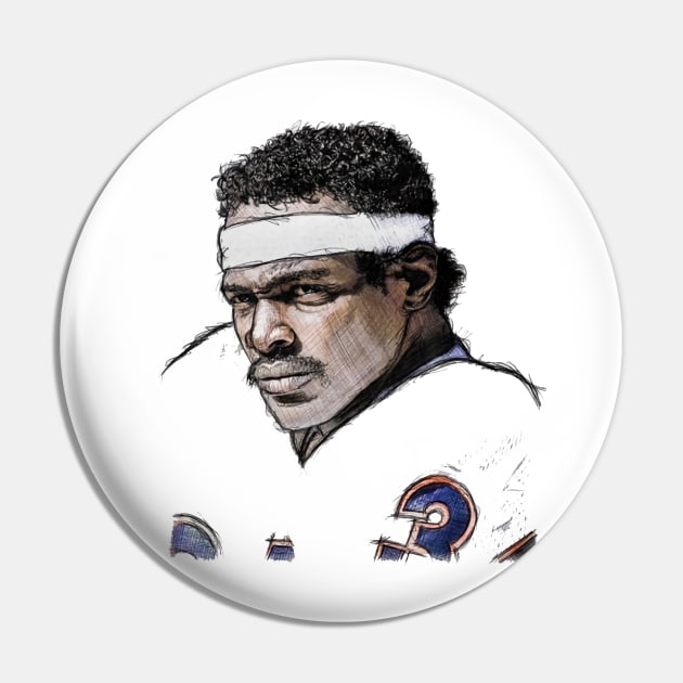 Walter Payton Chicago Icon Pin by Buya_Hamkac