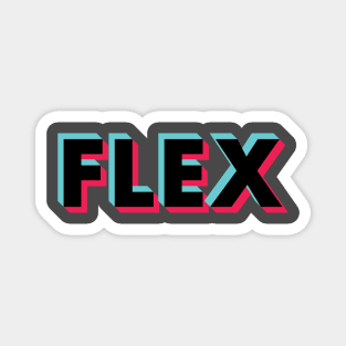 Flex Glitch Black Magnet