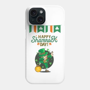 Saint Patricks Day, Happy Shamrock Day Phone Case