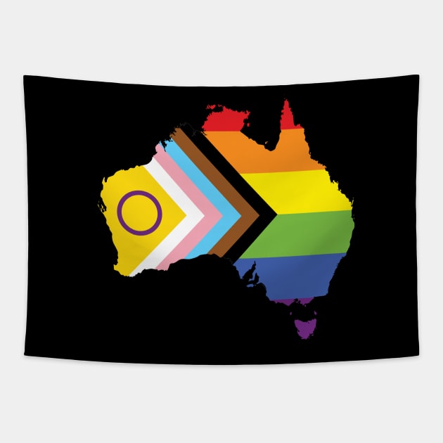 Australian LGBTIQA Pride Tapestry by AnderssenGrafix