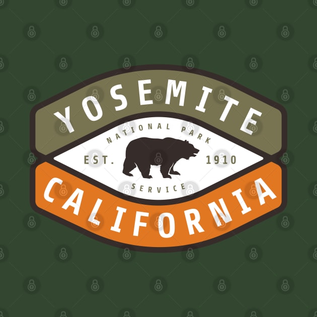 Yosemite National Park Logo by Spatium Natura