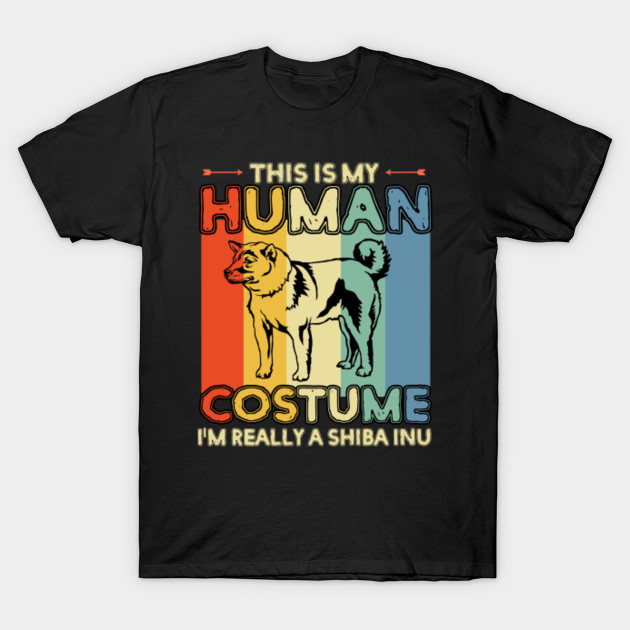 This Is My Human Costume A Shiba Inu Halloween Gift