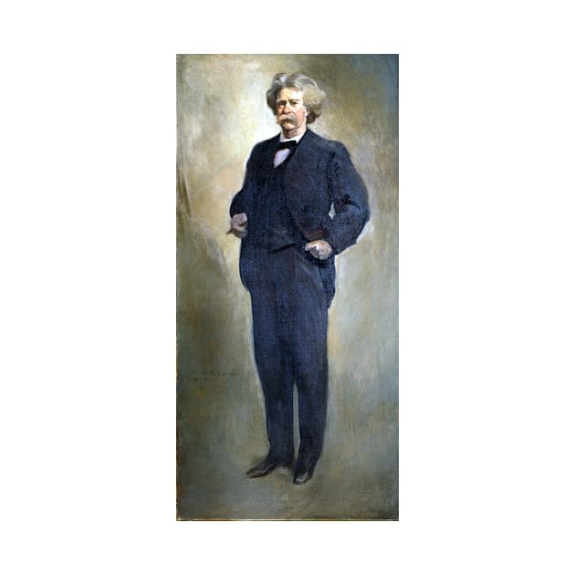 John White Alexander Samuel L. Clemens (Mark Twain) by pdpress