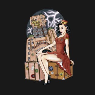 Tower of Terror Pin-up T-Shirt