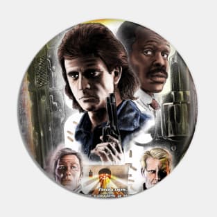 Lethal Weapon Movie Poster Pin