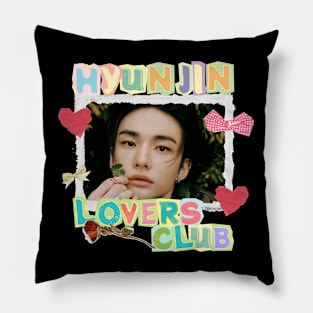 Hyunjin Lovers Club SKZ Scrapbook Pillow