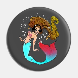 Mischievous Mermaid Pin