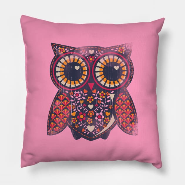 Owl Pillow by autopic