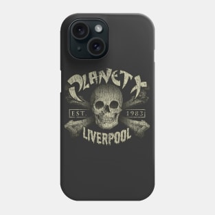 Planet X Liverpool Skull 1983 Phone Case