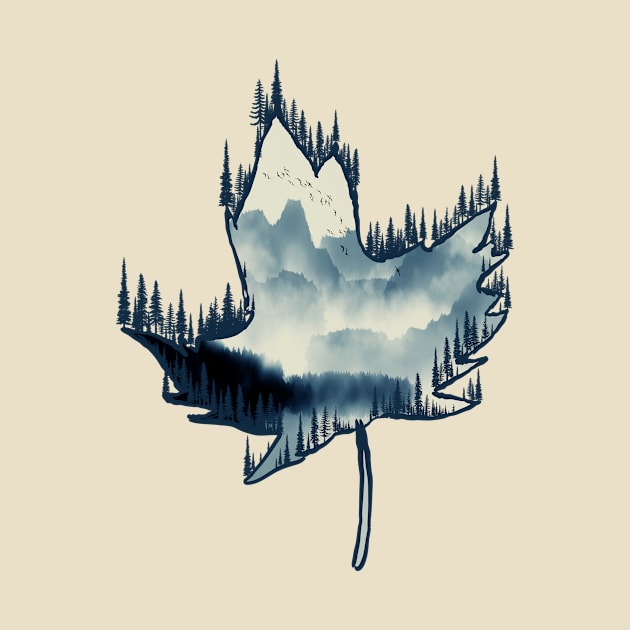 Mountains Maple by Bongonation