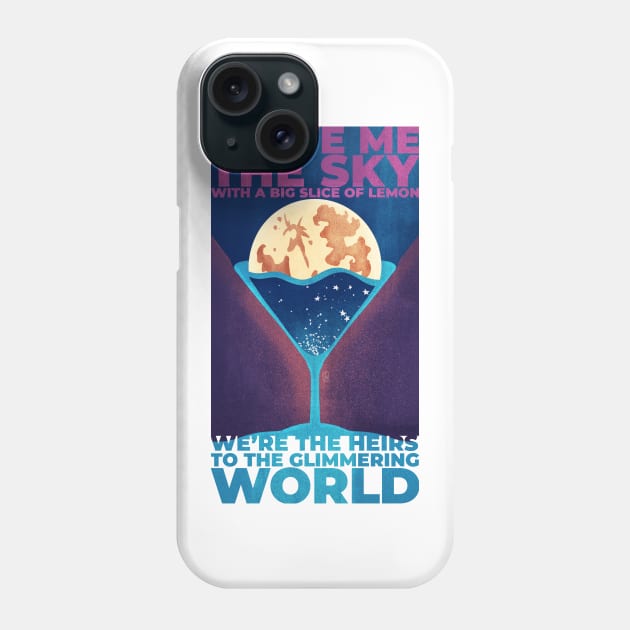 We're the Heirs of the Glimmering World (The Geese of Beverly Road) Phone Case by frayedalice