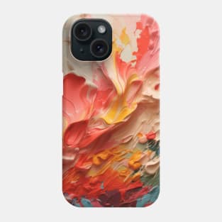 Abstract Strokes: Acrylic Brush Stripe Extravaganza Phone Case