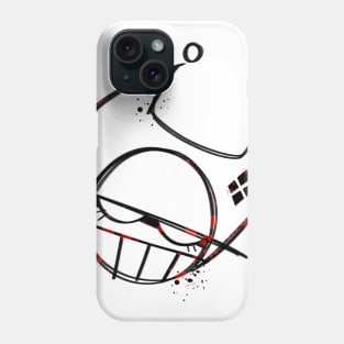 Harlequin grafiti Phone Case