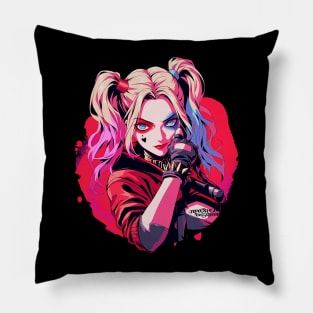 harley quinn Pillow