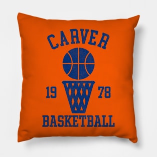 Carver High School Basketball Pillow