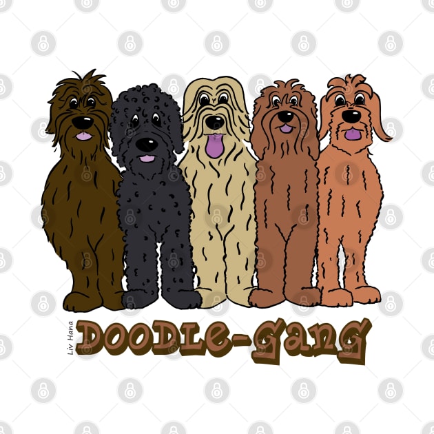 Doodle Gang by LivHana