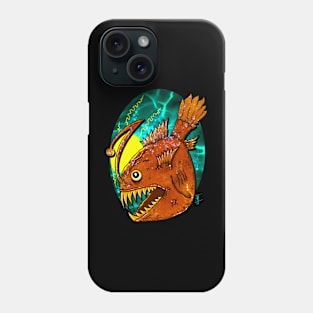 Angler fish Phone Case