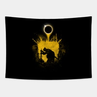 Fire Eclipse (Sun version) Tapestry