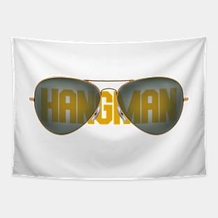 hangman glasses Tapestry