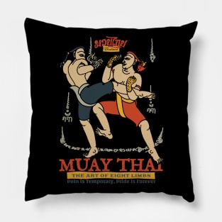 Muay Boran Muay Thai Sak Yant Pillow