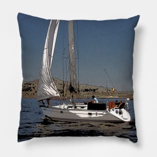 sailboat Pillow