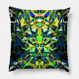 MetaRagz color74 psychedelic fantasy Pillow