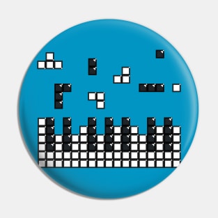 Piano Tetris Pin