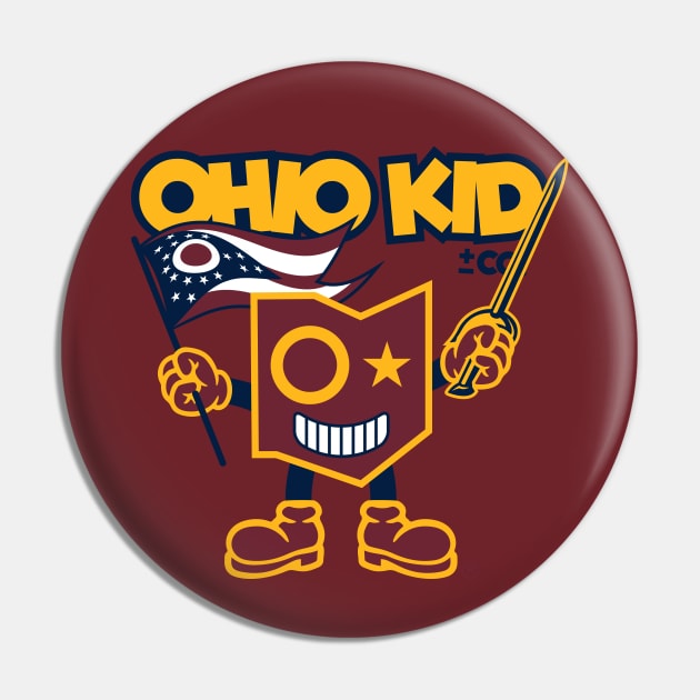 Ohio Kid and Co. Defending the Land Pin by ohiokidandco