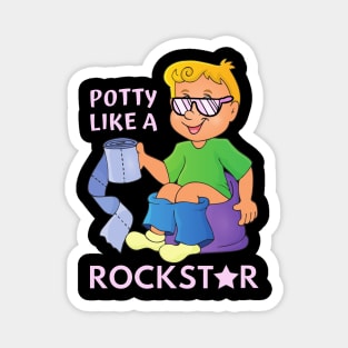 Potty Like A Rockstar Magnet