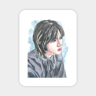 Choi Beomgyu Watercolour Portrait Magnet