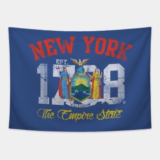 Vintage New York Empire State Tapestry