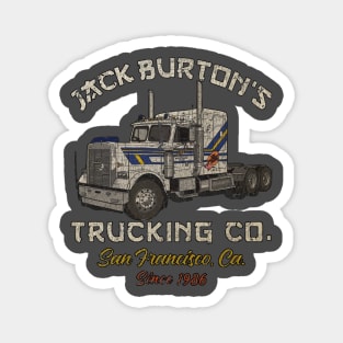 Jack Burton Trucking 1986 Magnet