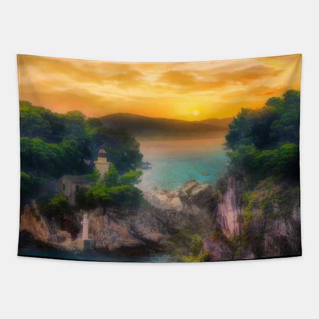 Nature Dreamscape Tapestry by jasminaseidl