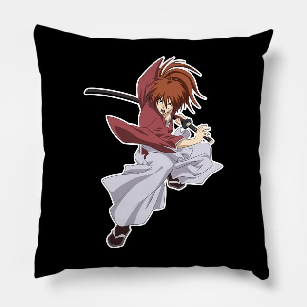 Hitokiri Battosai Pillow by AnimeTee