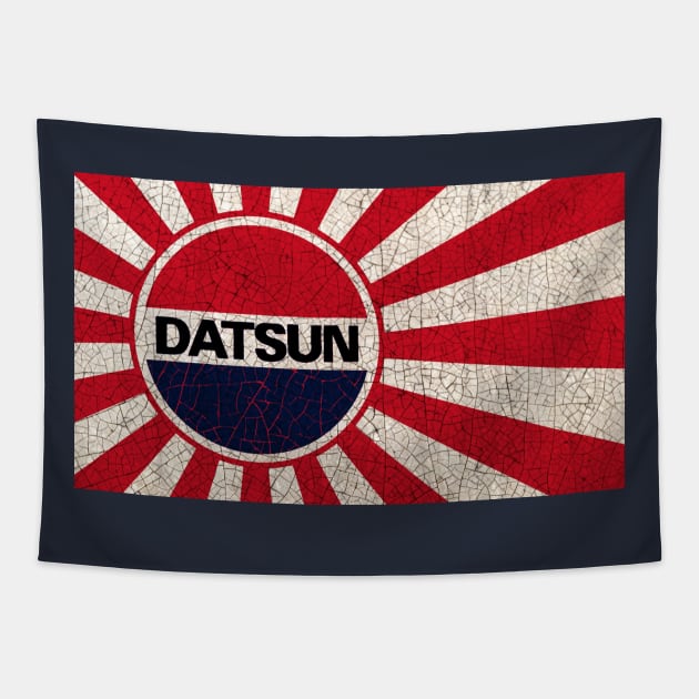 Datsun Vintage Cars Japan Tapestry by Midcenturydave