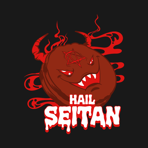 Hail Seitan Devil Pepperoni by Horror Movie Night