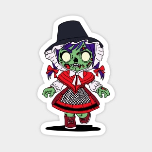 Cute Welsh Zombie Magnet