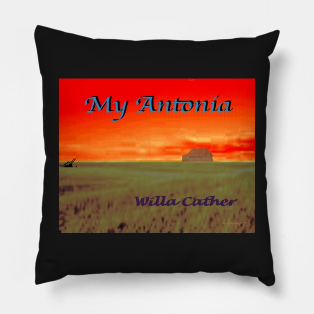 My Antonia Pillow by KayeDreamsART